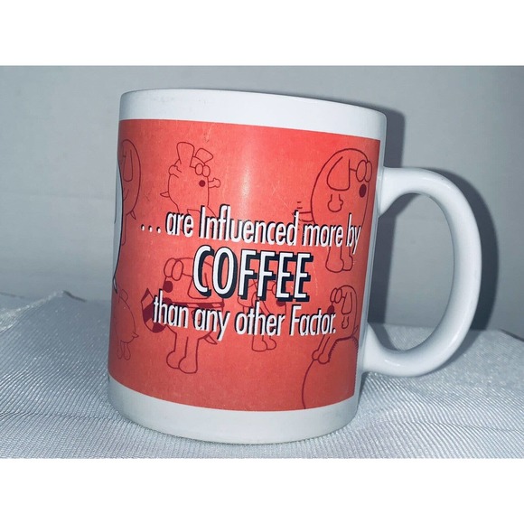 Dilbert Comic Coffee Mug Cup Office Happiness & Job Performance OZ Scott Adams - Picture 3 of 7